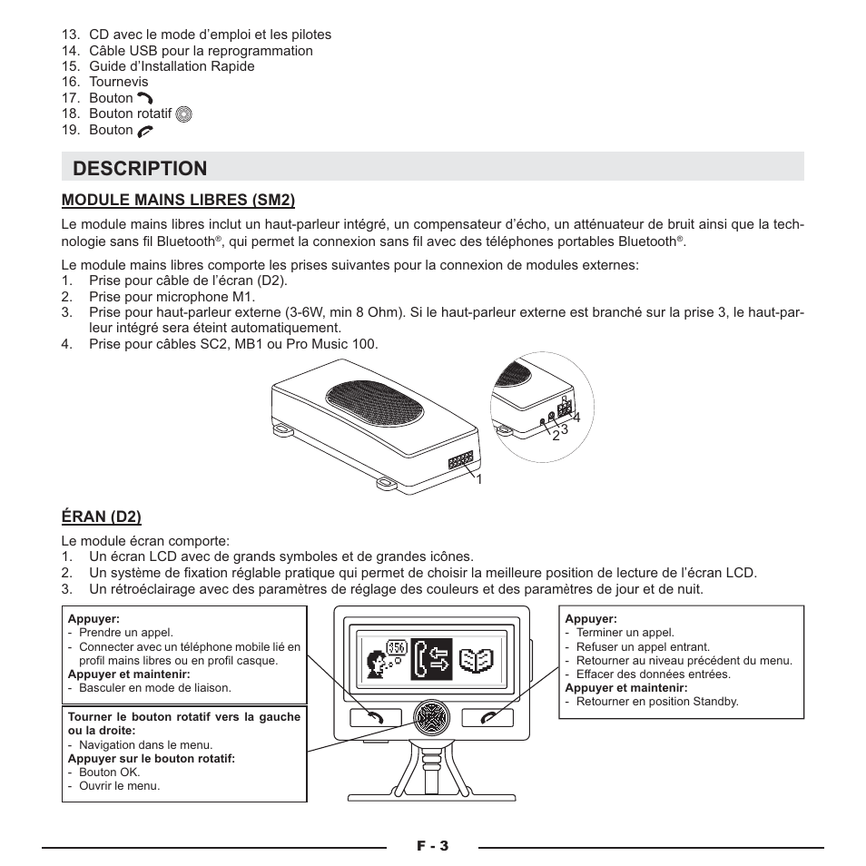 Description | Mr Handsfree Blue Compact Microphone User Manual | Page 59 / 291