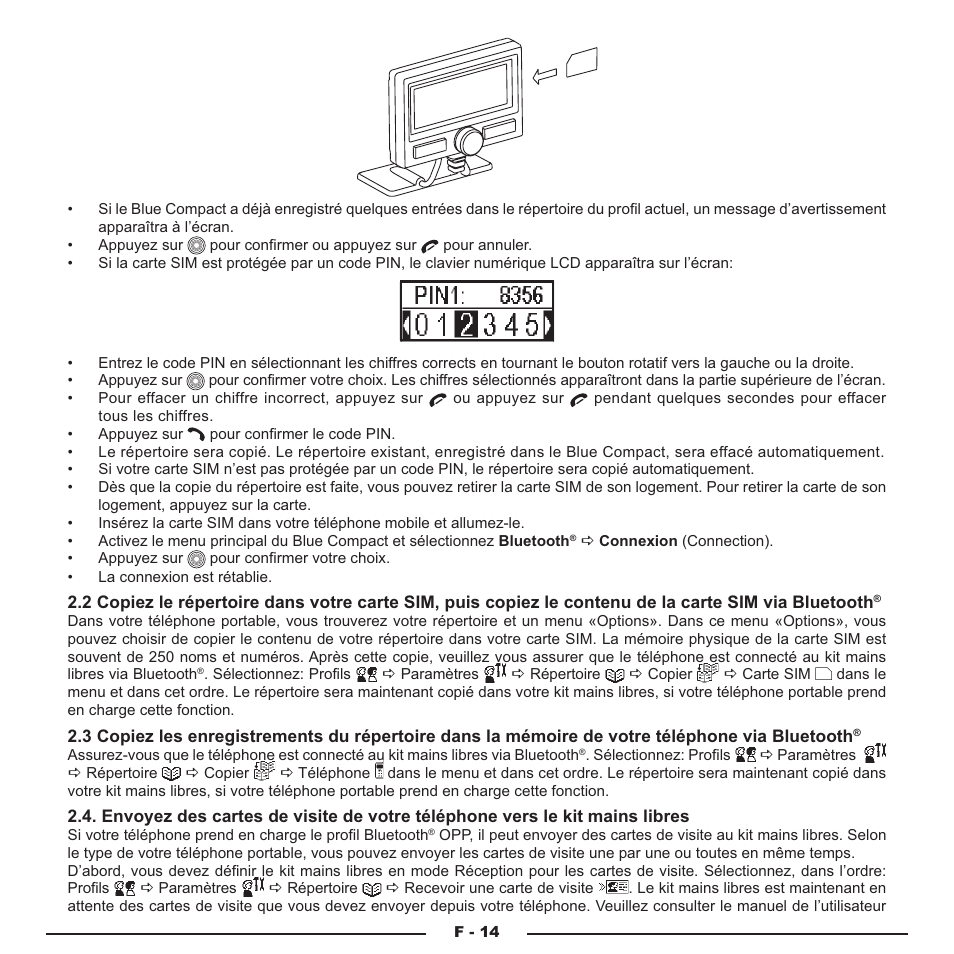 Mr Handsfree Blue Compact Microphone User Manual | Page 70 / 291