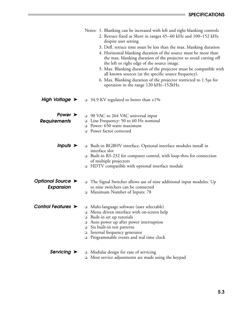 Madrigal Imaging MP-9 User Manual | Page 107 / 138