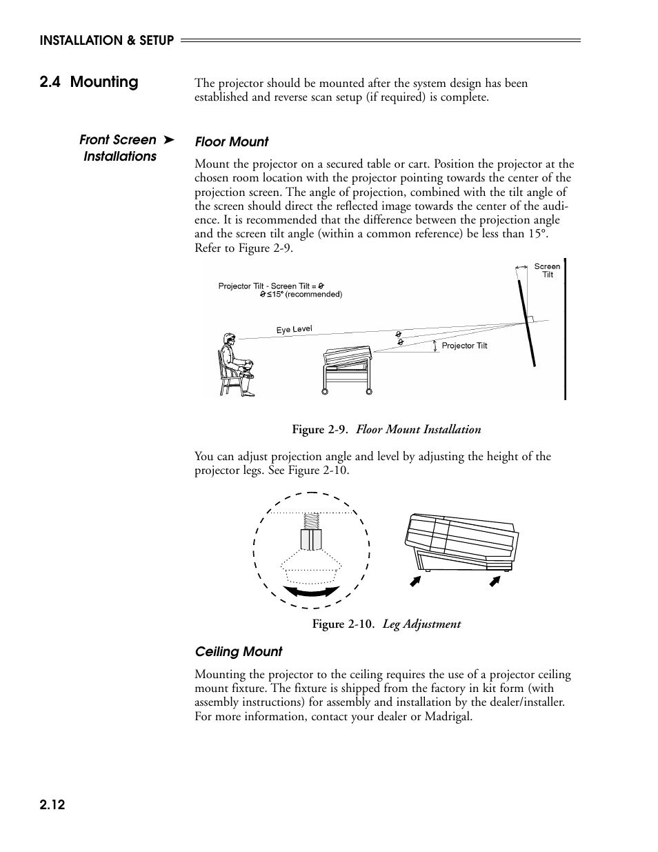 Madrigal Imaging MP-9 User Manual | Page 18 / 138