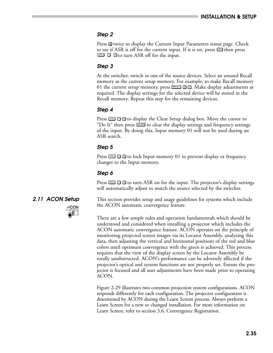 Installation & setup 2.35 | Madrigal Imaging MP-9 User Manual | Page 41 / 138