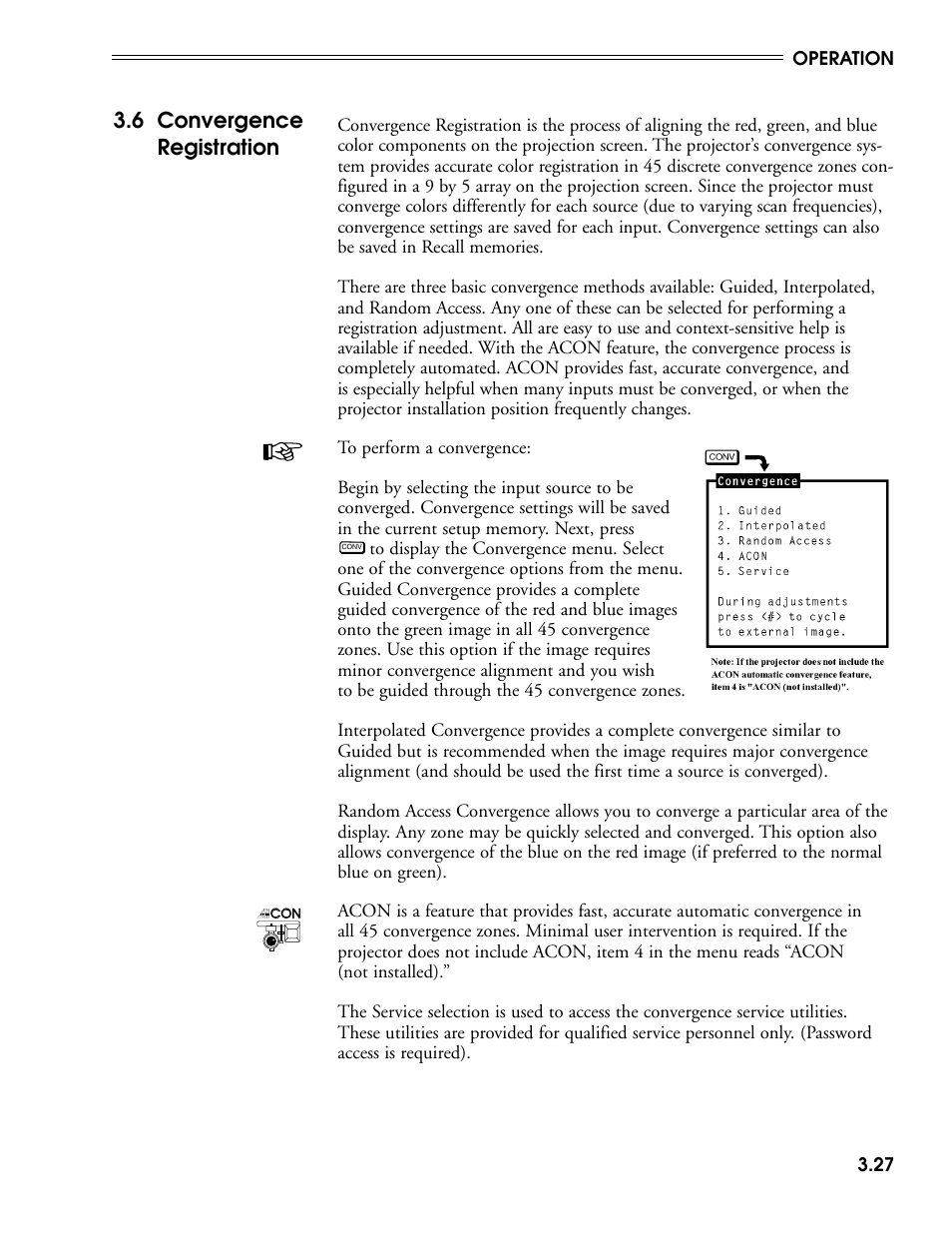 6 convergence registration | Madrigal Imaging MP-9 User Manual | Page 69 / 138