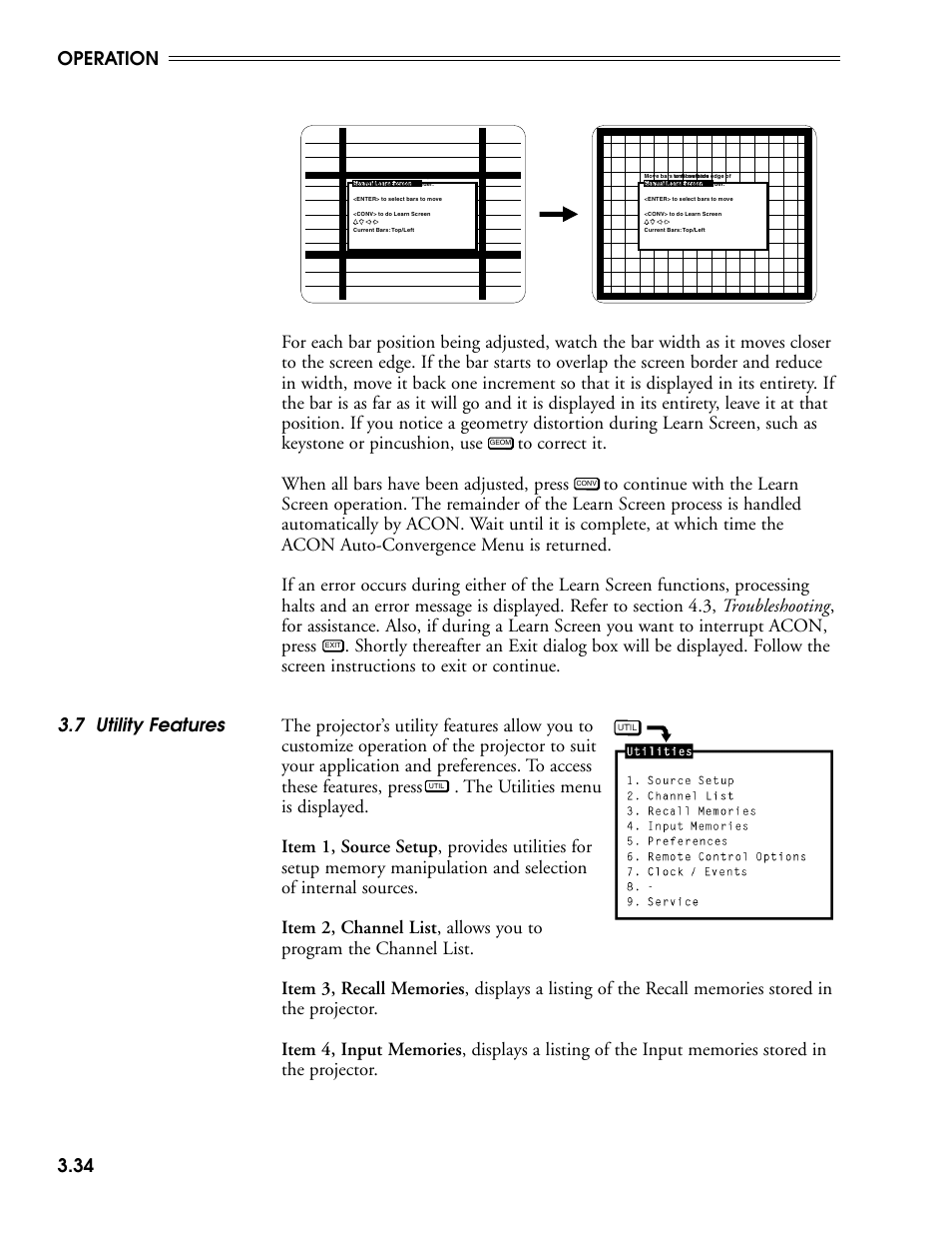 Operation 3.34 | Madrigal Imaging MP-9 User Manual | Page 76 / 138