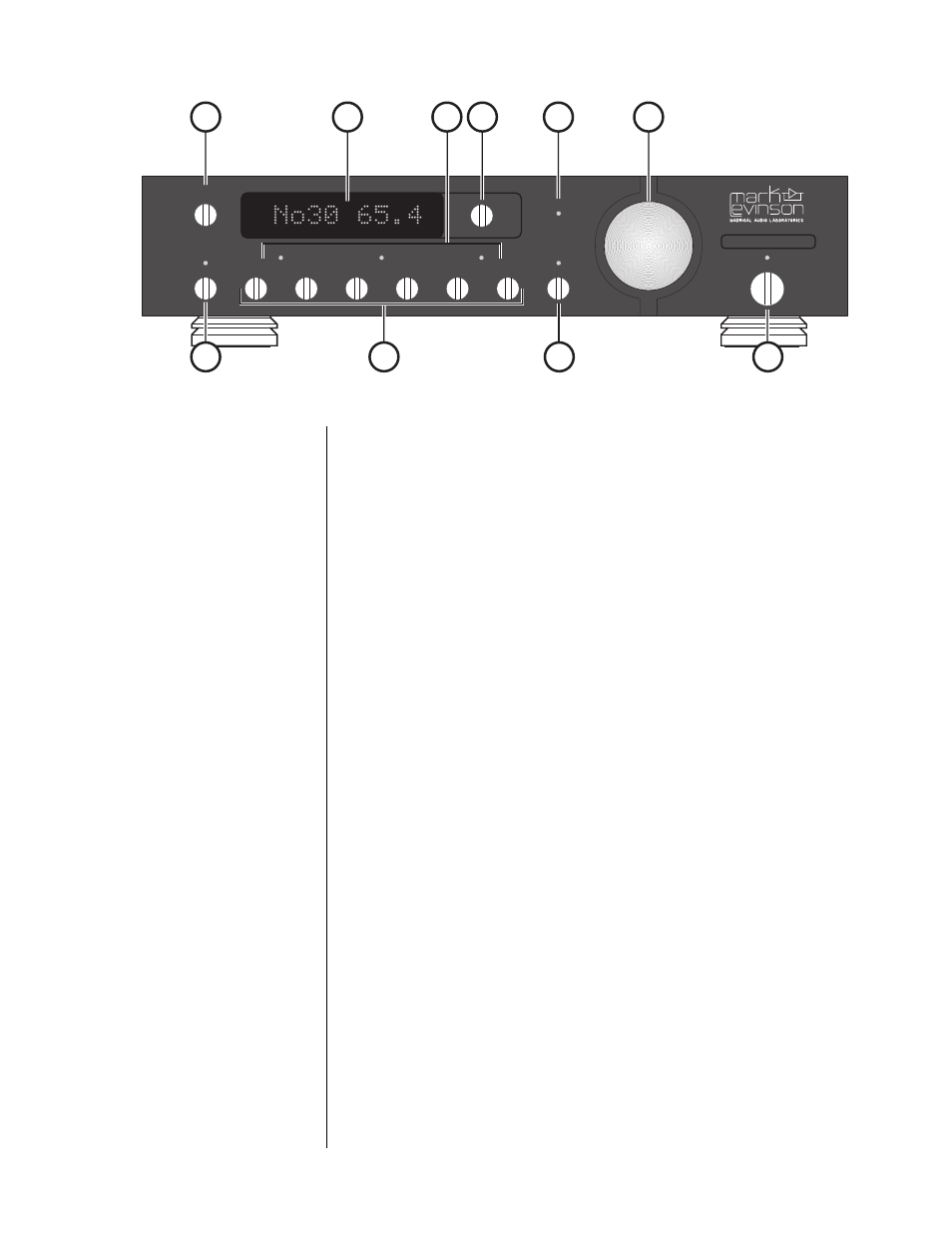 Front panel | Madrigal Imaging N380 User Manual | Page 9 / 40