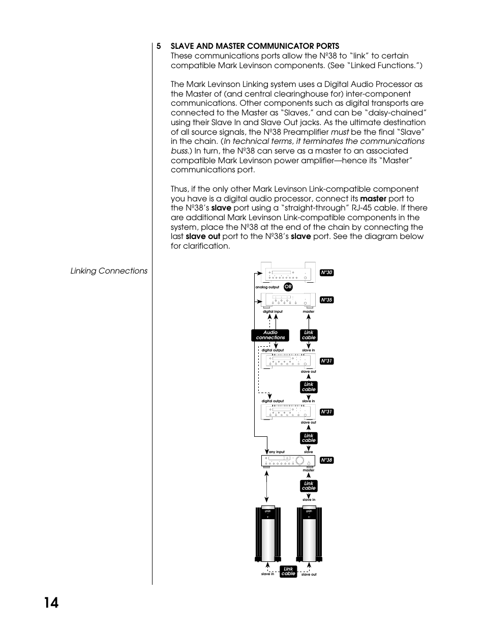 Linking connections | Madrigal Imaging N38 User Manual | Page 14 / 38