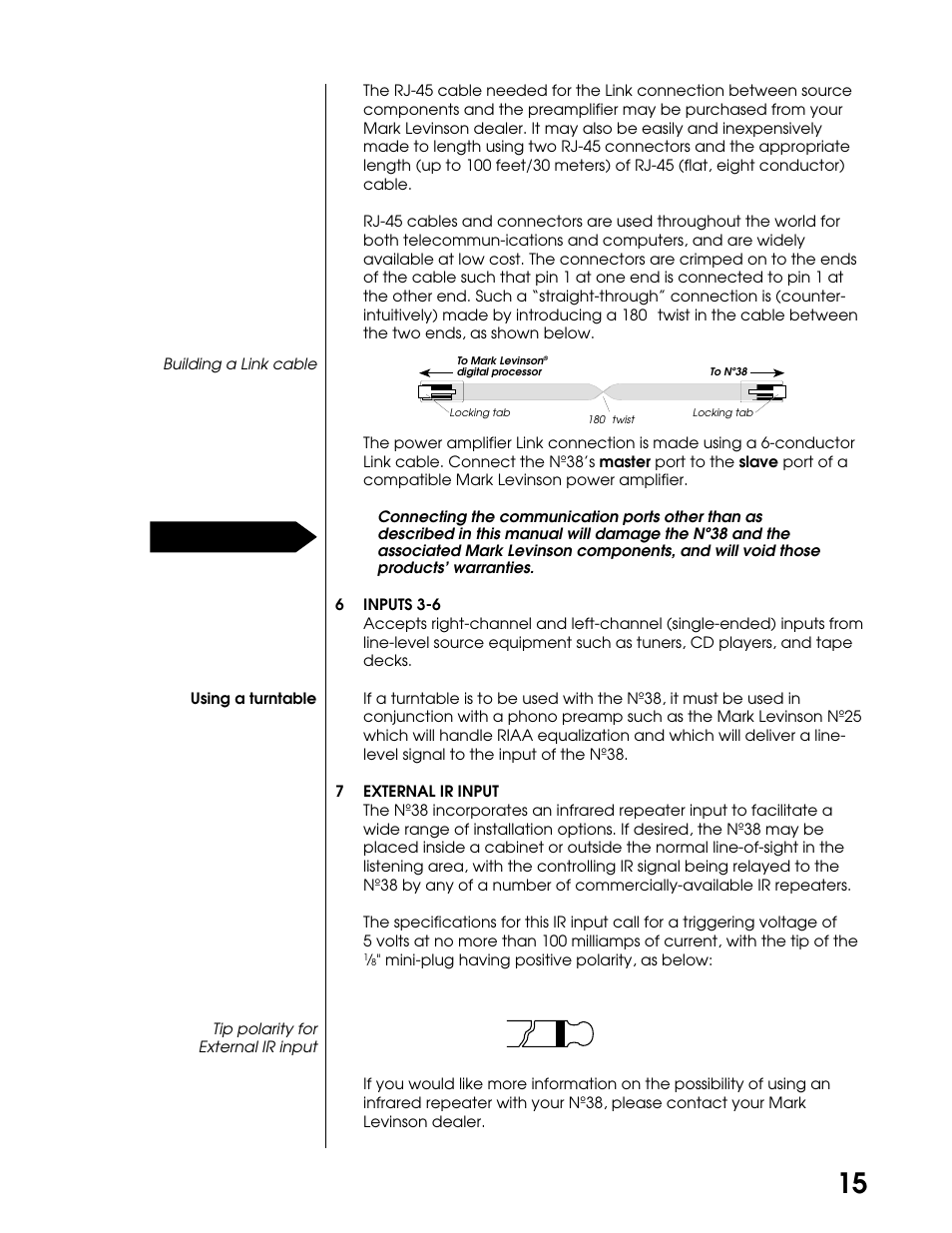 Precaution | Madrigal Imaging N38 User Manual | Page 15 / 38