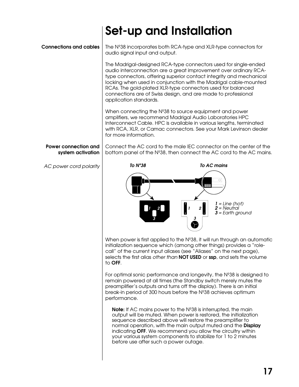 Set-up and installation | Madrigal Imaging N38 User Manual | Page 17 / 38