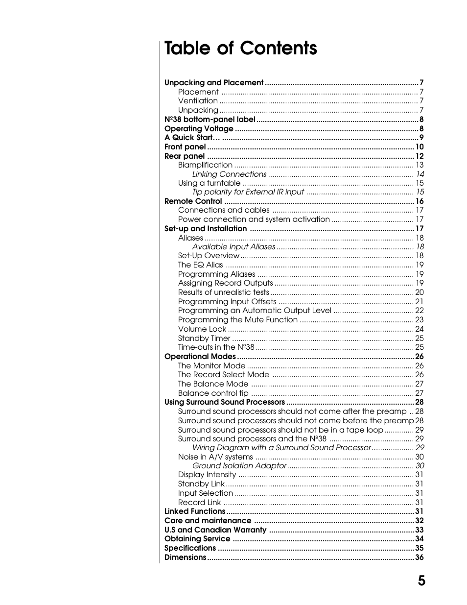 Madrigal Imaging N38 User Manual | Page 5 / 38