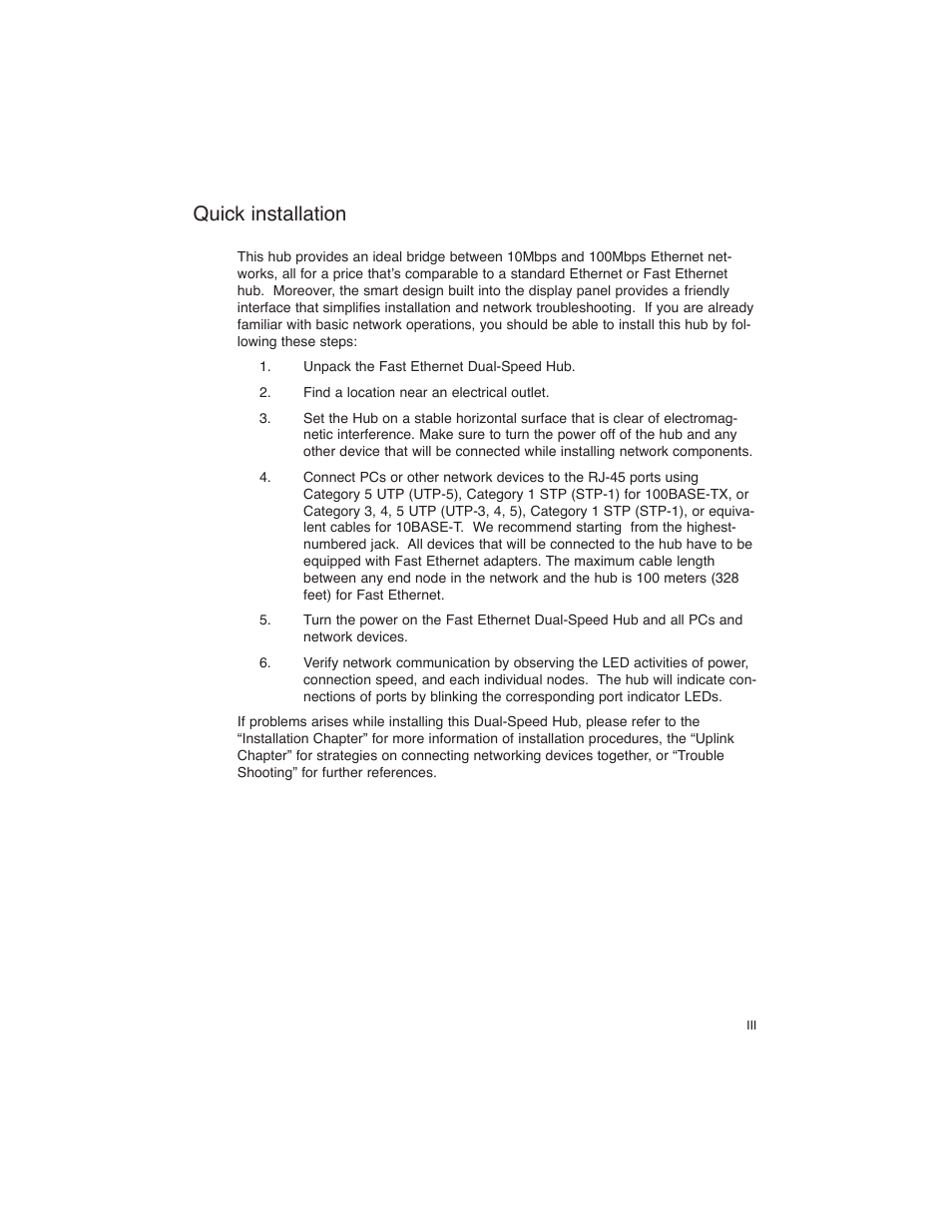 Quick installation | Macsense Connectivity FDH-608/616 User Manual | Page 4 / 27