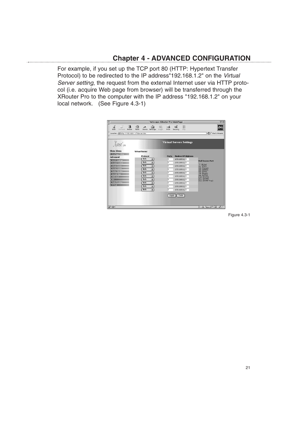 Chapter 4 - advanced configuration | Macsense Connectivity XRouter Pro User Manual | Page 26 / 46