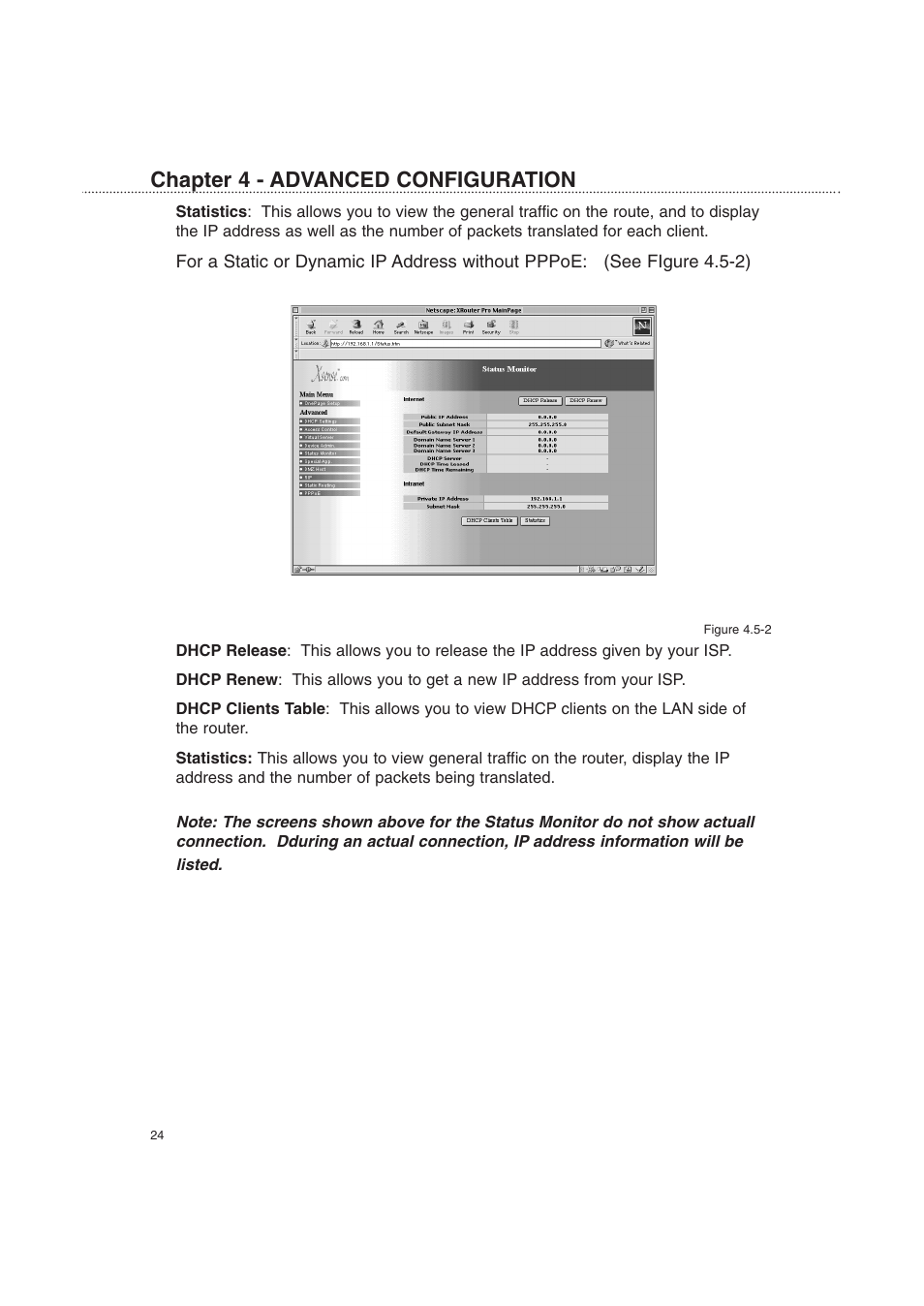 Chapter 4 - advanced configuration | Macsense Connectivity XRouter Pro User Manual | Page 29 / 46