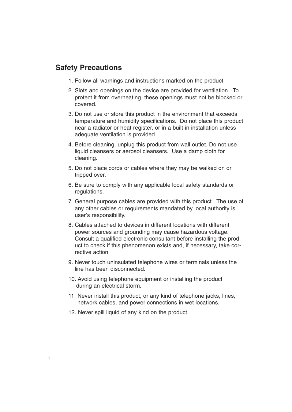 Safety precautions | Macsense Connectivity XRouter Pro User Manual | Page 3 / 46