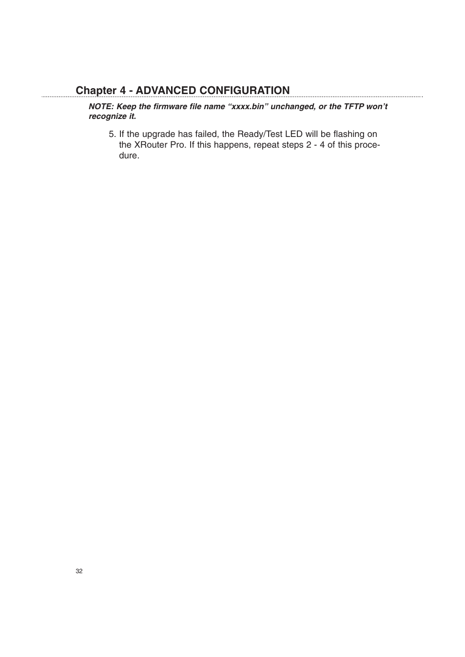 Chapter 4 - advanced configuration | Macsense Connectivity XRouter Pro User Manual | Page 37 / 46