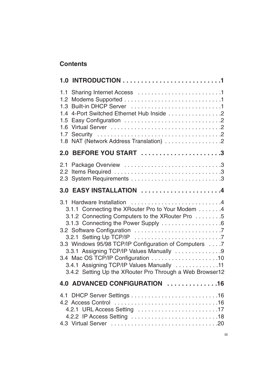 Macsense Connectivity XRouter Pro User Manual | Page 4 / 46