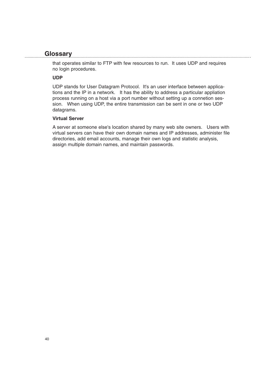 Glossary | Macsense Connectivity XRouter Pro User Manual | Page 45 / 46