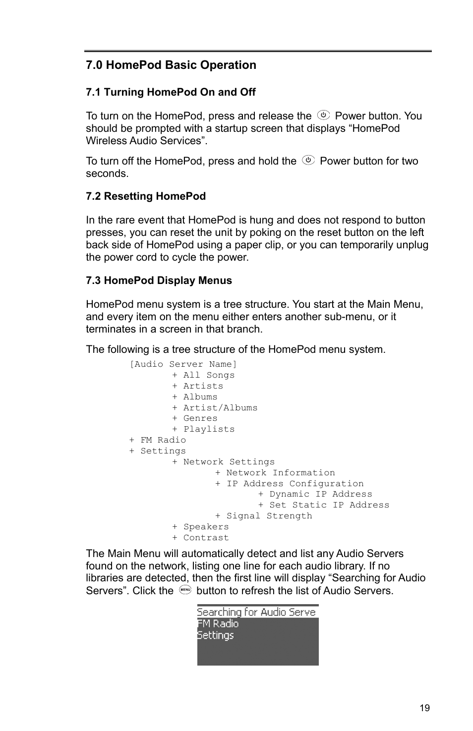 0 homepod basic operation | Macsense Connectivity HomePod User Manual | Page 25 / 49