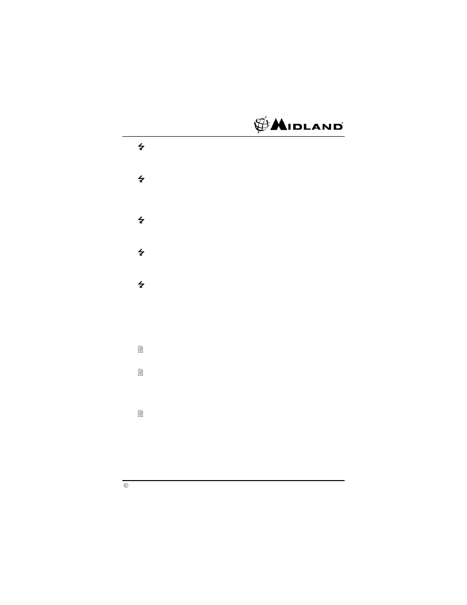 Recharging battery packs | Midland Radio SP-410 User Manual | Page 27 / 36