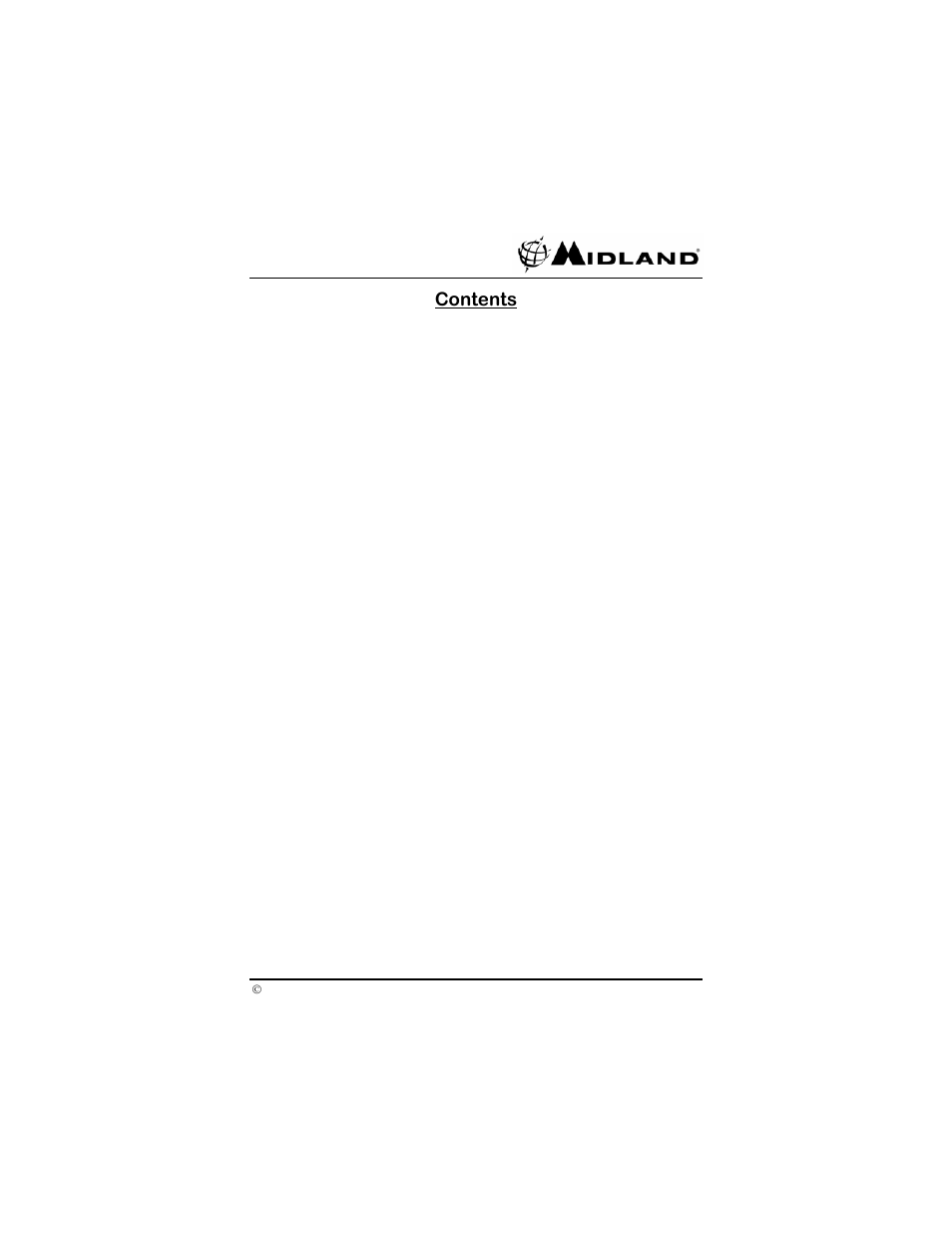 Midland Radio SP-410 User Manual | Page 3 / 36
