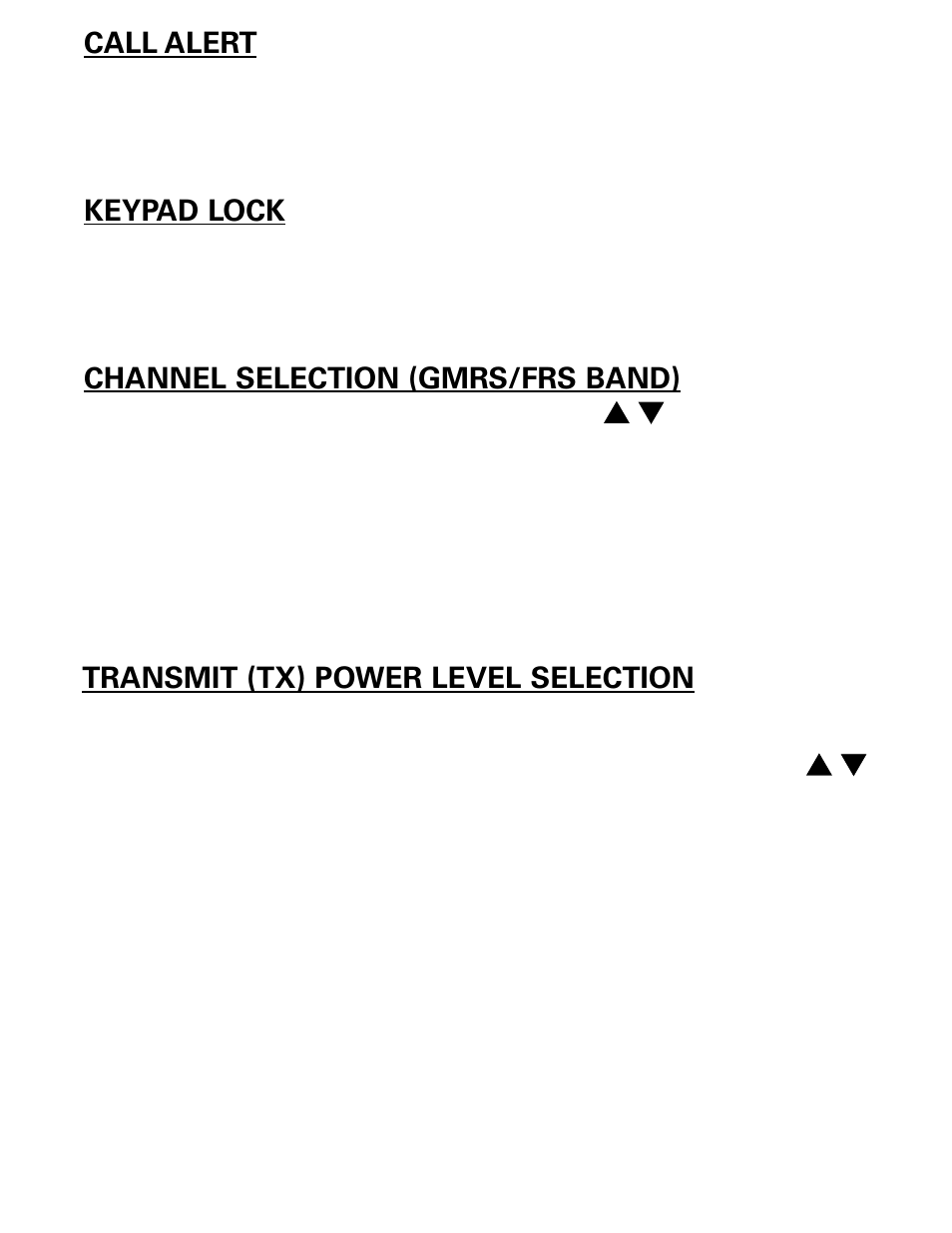 MIDLAND LXT360/365 User Manual | Page 8 / 16