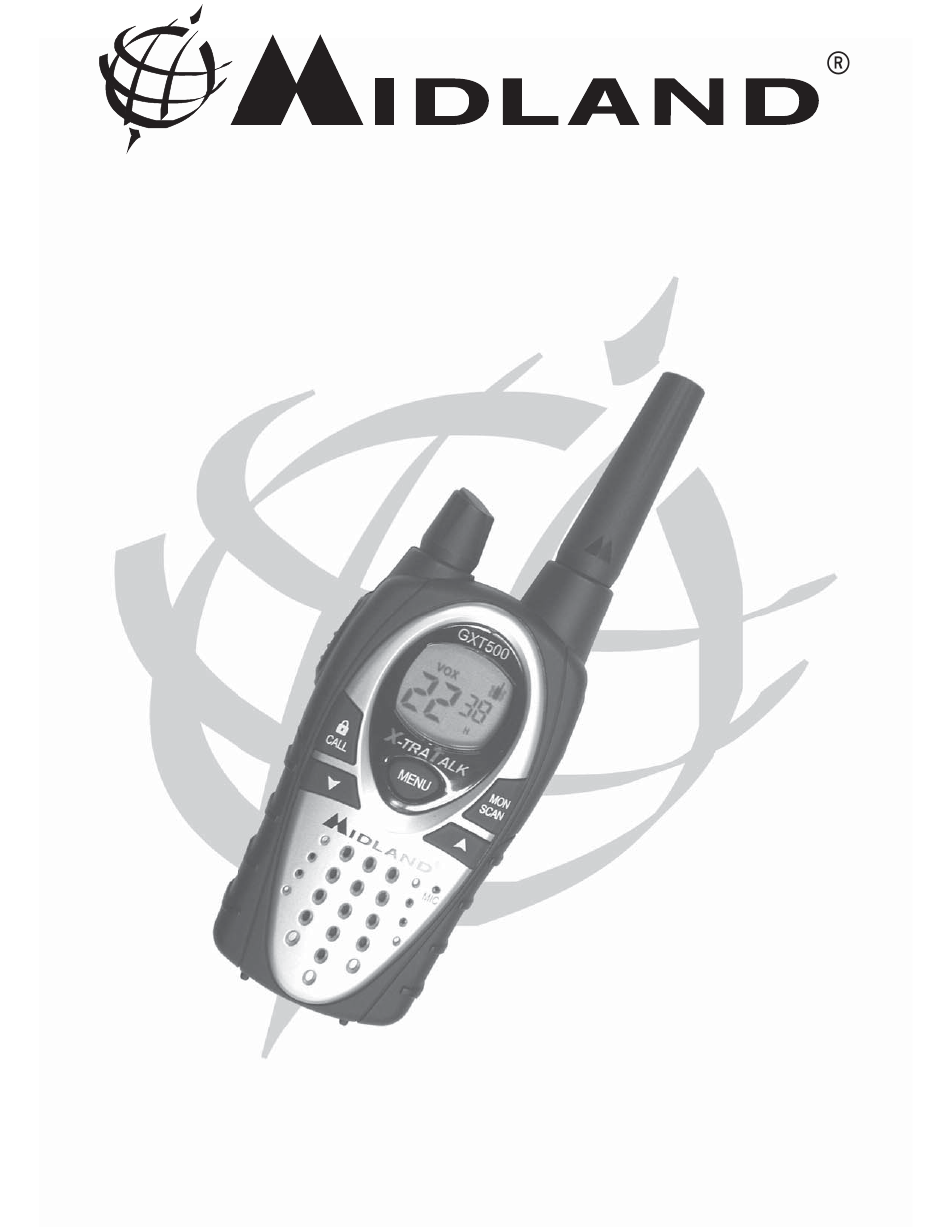 MIDLAND GXT500/550/565 User Manual | 20 pages