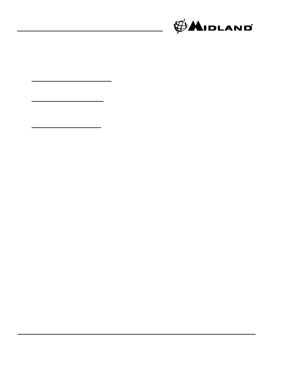 Am/fm radio | MIDLAND WR300-301 Owner Manual User Manual | Page 14 / 24