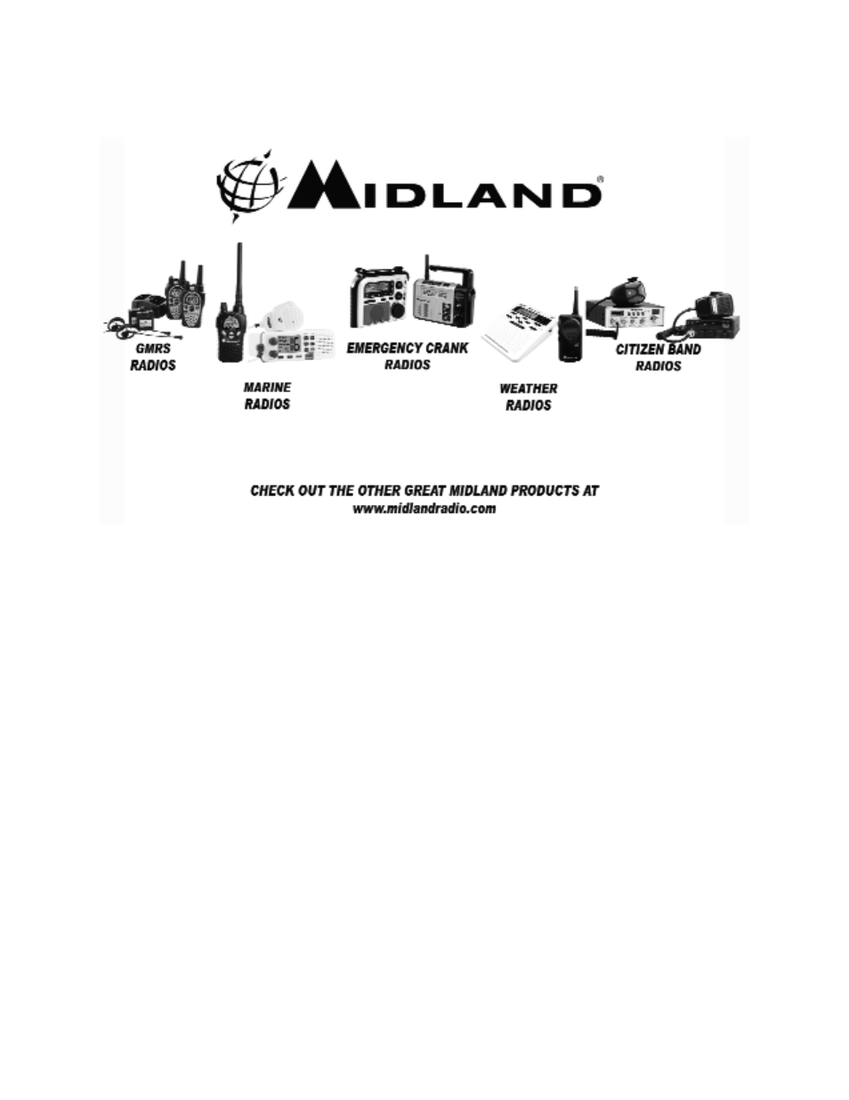 MIDLAND WR300-301 Owner Manual User Manual | Page 24 / 24