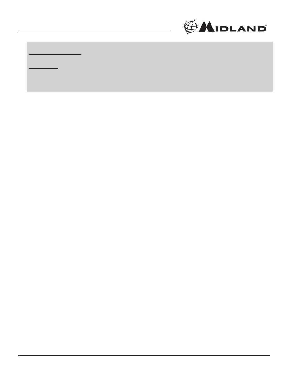 MIDLAND WR-100 Owner Manual User Manual | Page 7 / 18