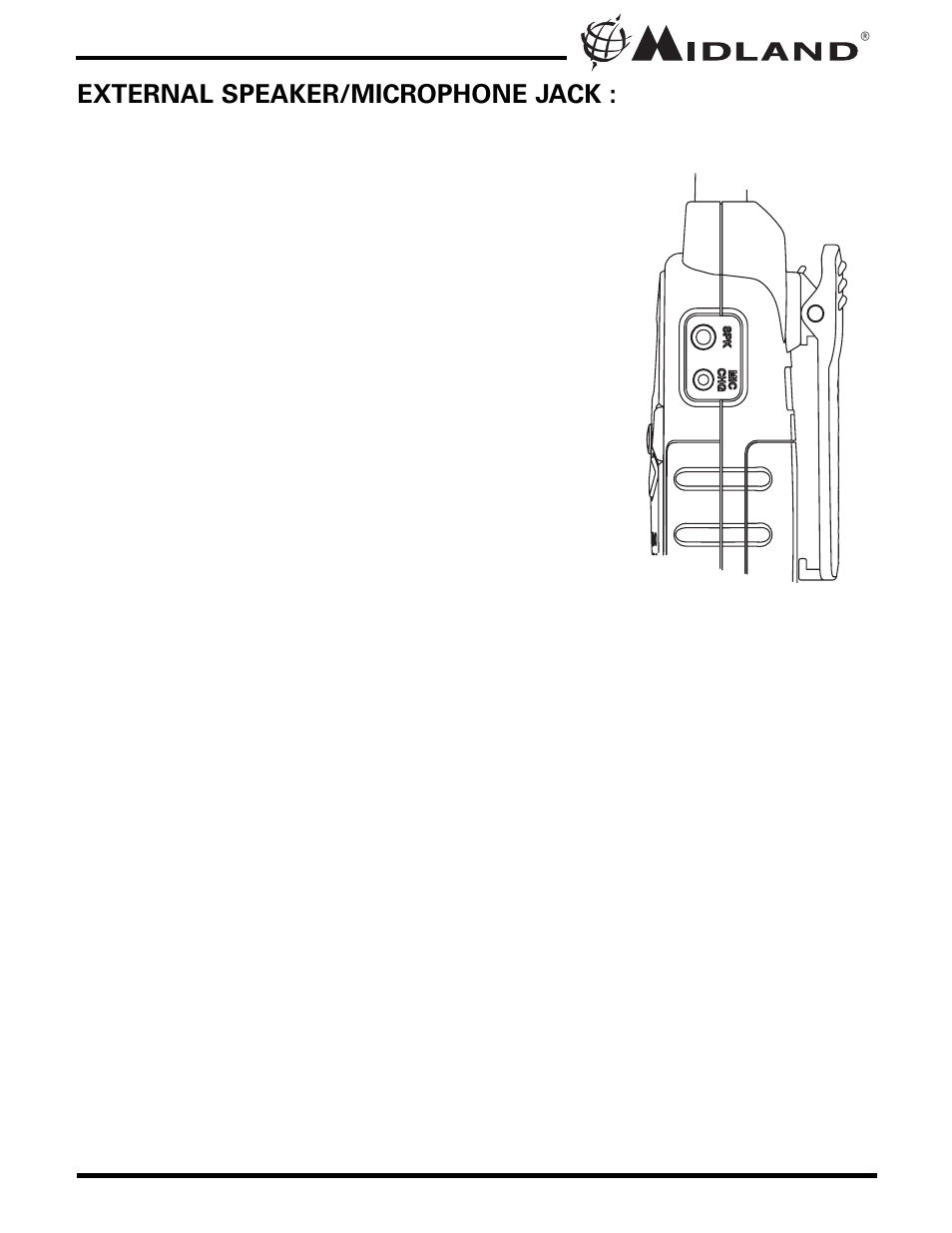 MIDLAND GXT300/325/310/400/450 User Manual | Page 14 / 20