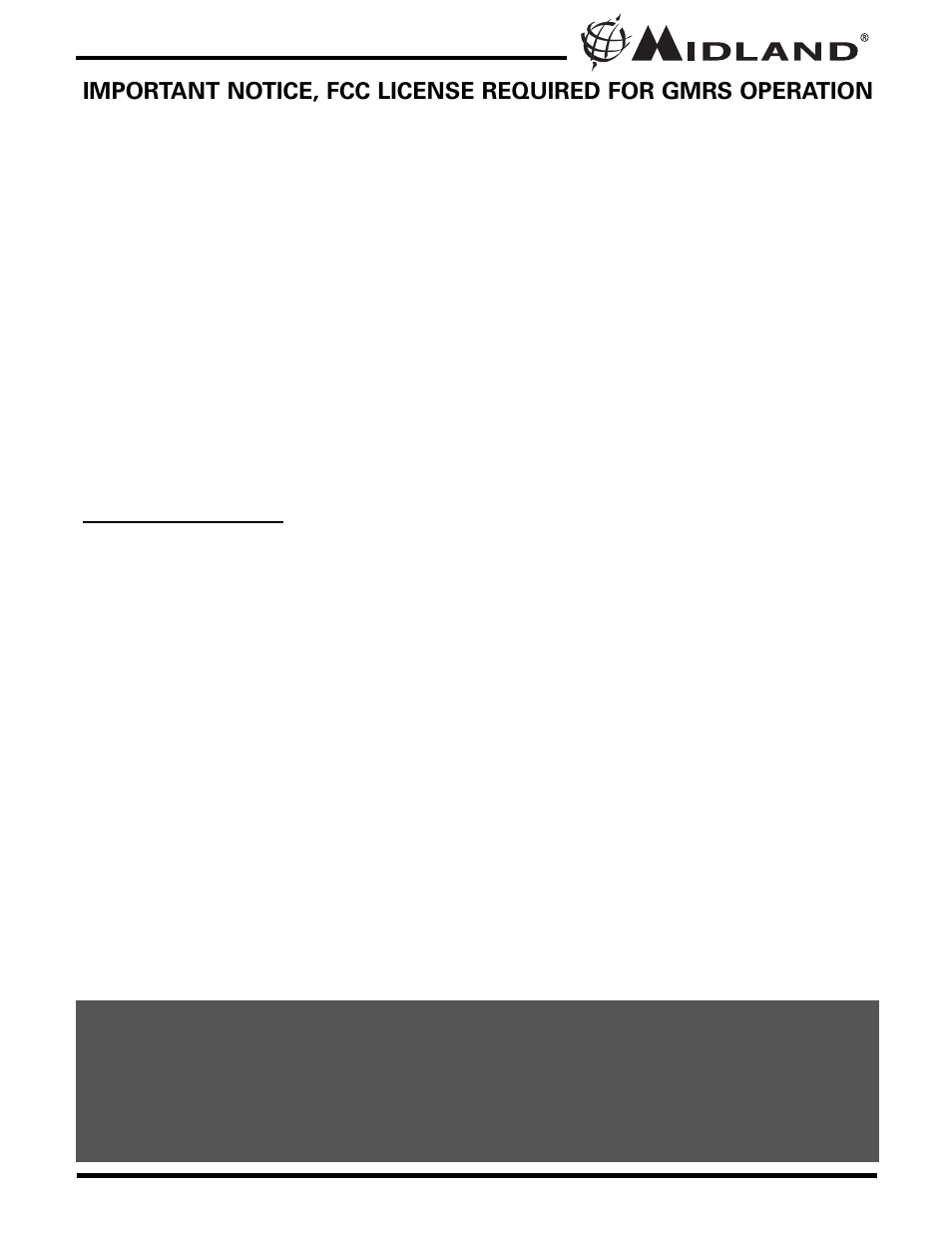 MIDLAND GXT740/785 User Manual | Page 5 / 24