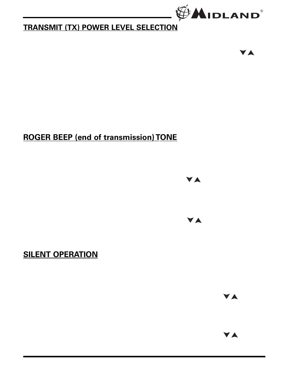 MIDLAND LXT276/330/335 User Manual | Page 10 / 20