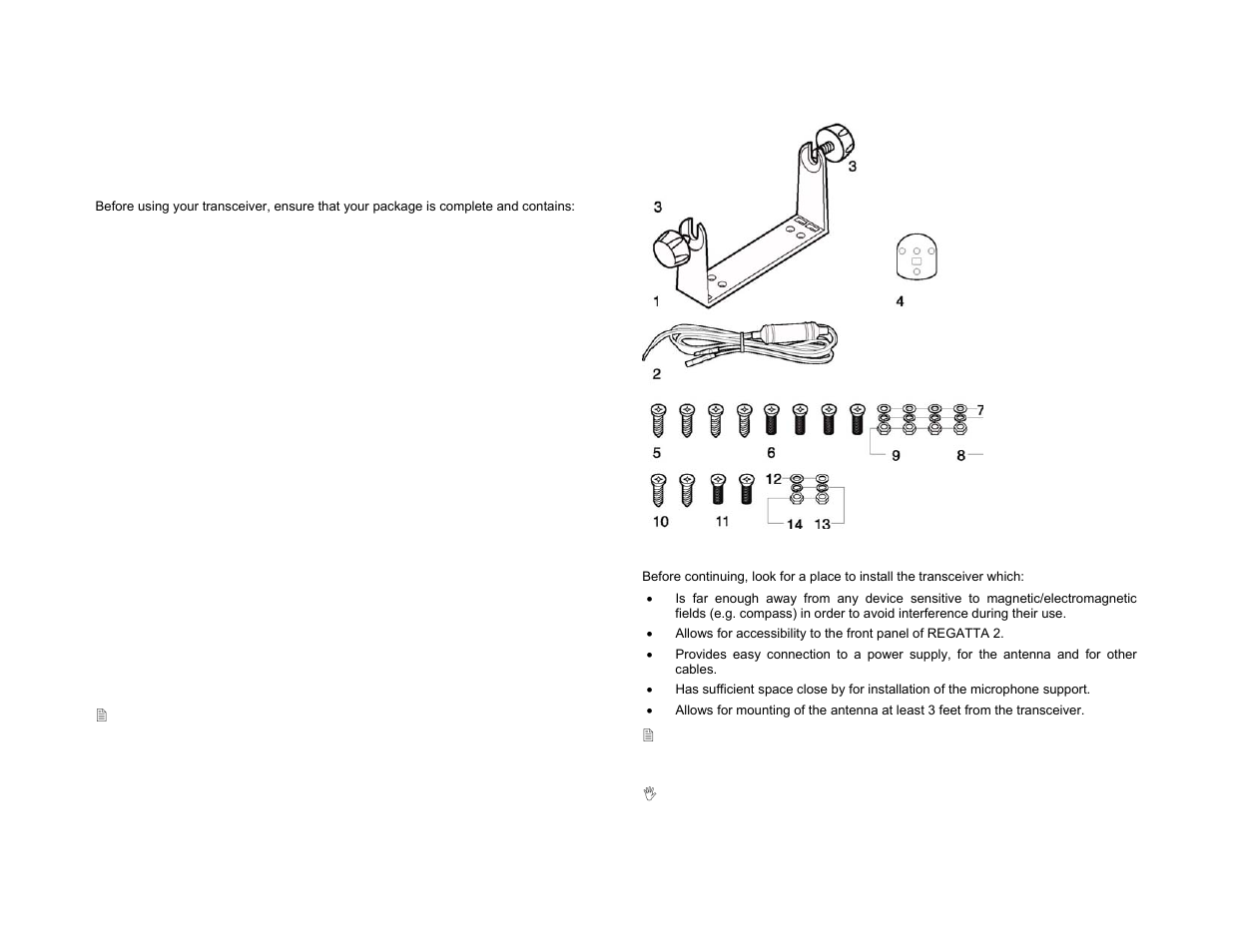 Installation | Midland Radio RG2W or RG2B User Manual | Page 10 / 30