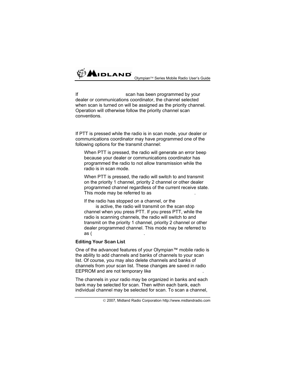 Midland Radio OLYMPIANTM SERIES MO-4128 User Manual | Page 16 / 28
