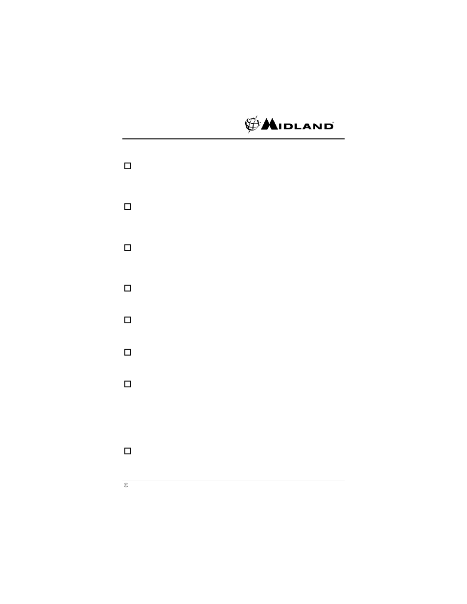 Midland Radio MO-1008 User Manual | Page 19 / 27