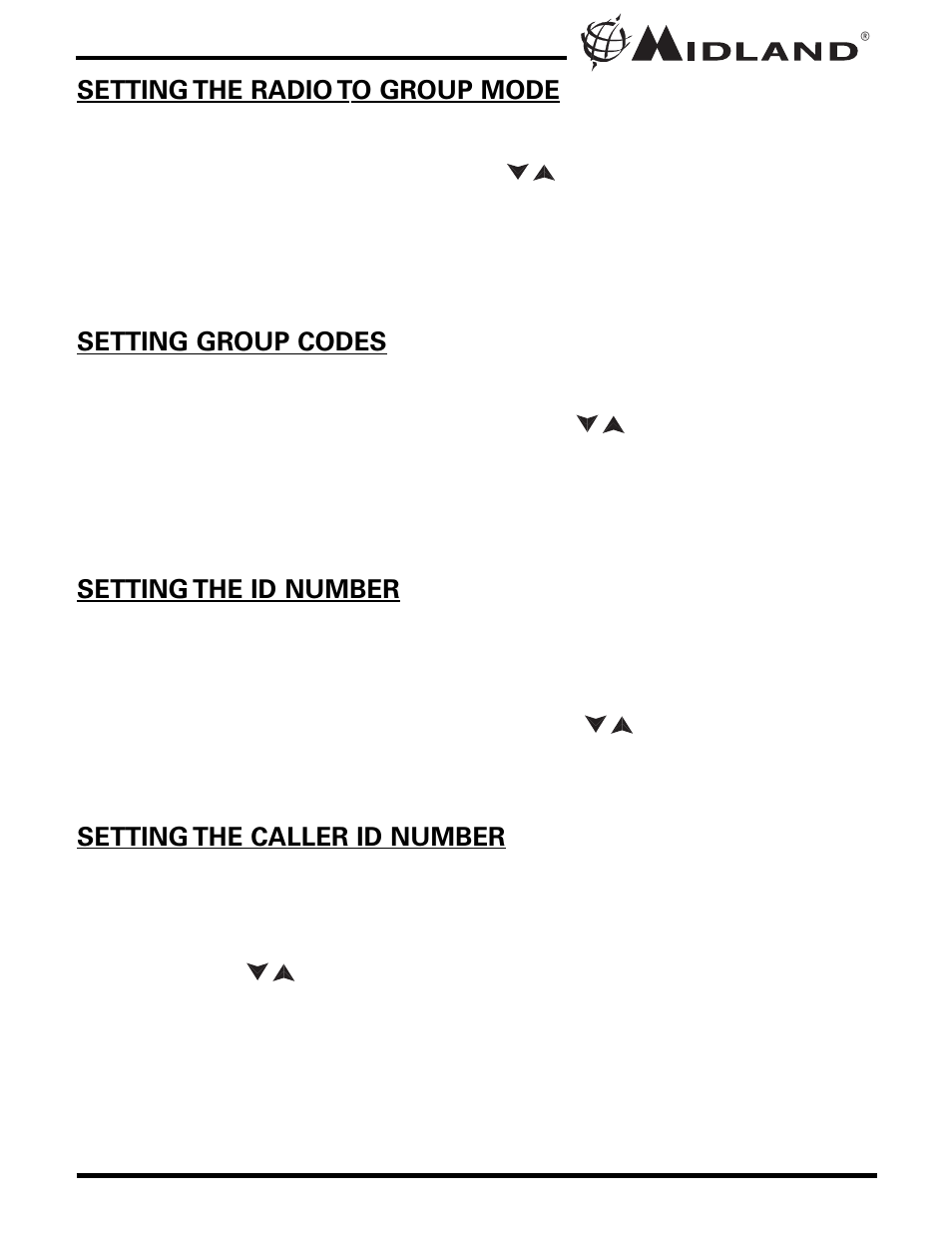 MIDLAND GXT800/808/850 User Manual | Page 12 / 28