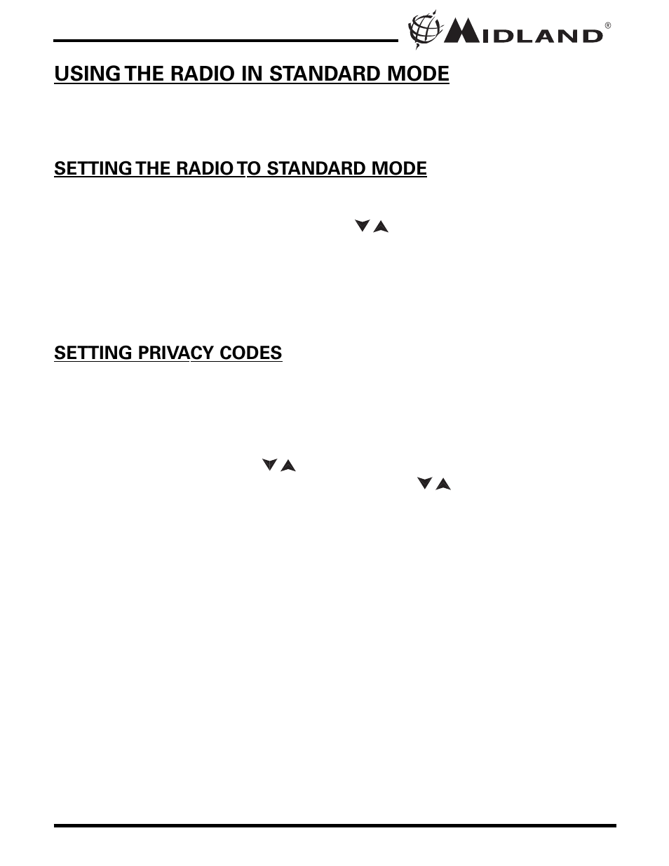 MIDLAND GXT800/808/850 User Manual | Page 14 / 28