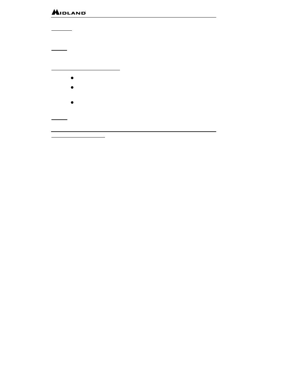 MIDLAND LXT300/315 User Manual | Page 12 / 24
