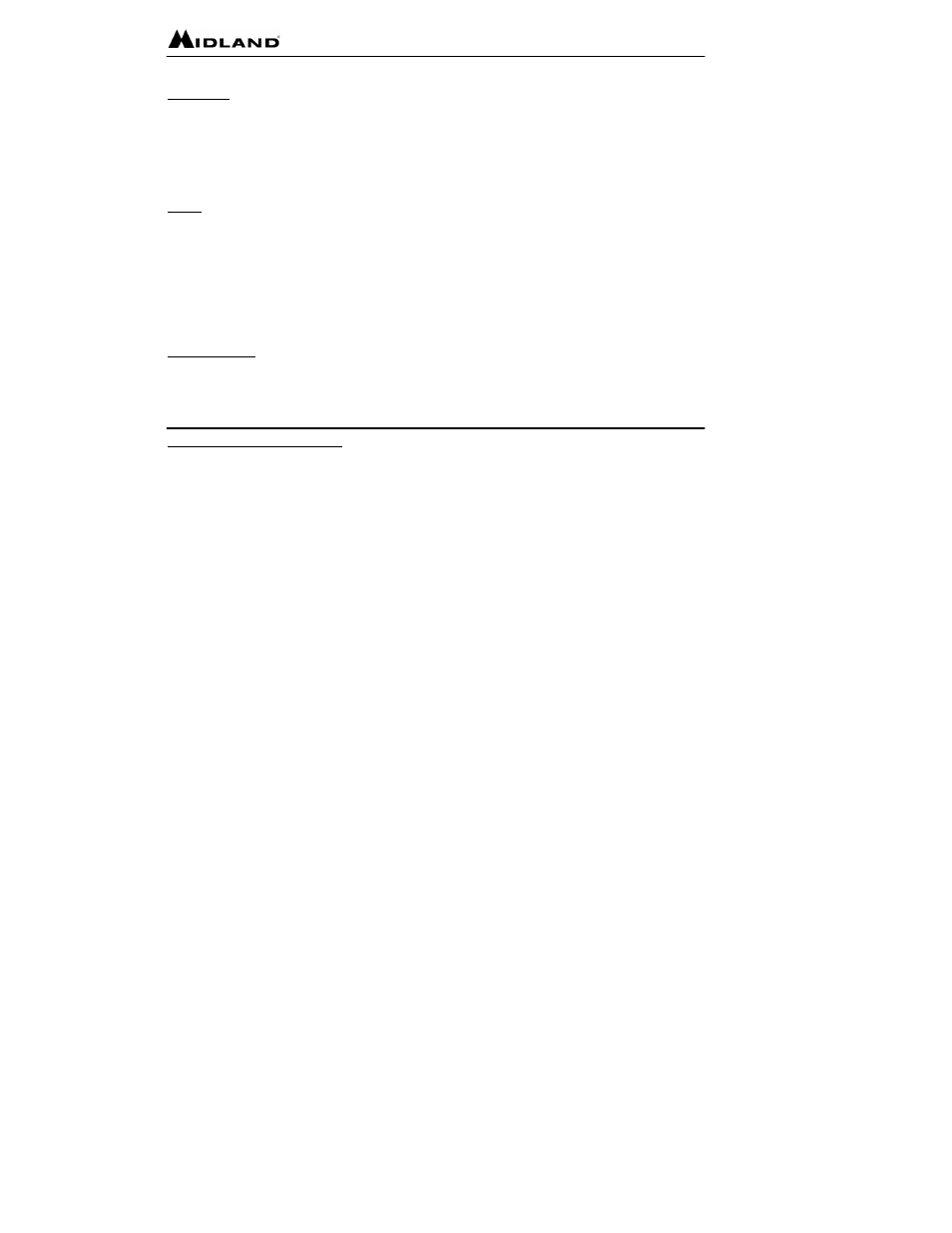 MIDLAND LXT300/315 User Manual | Page 13 / 24