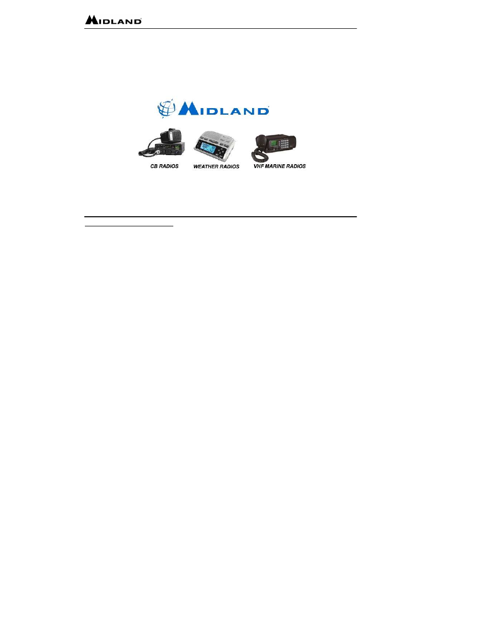 MIDLAND LXT300/315 User Manual | Page 23 / 24