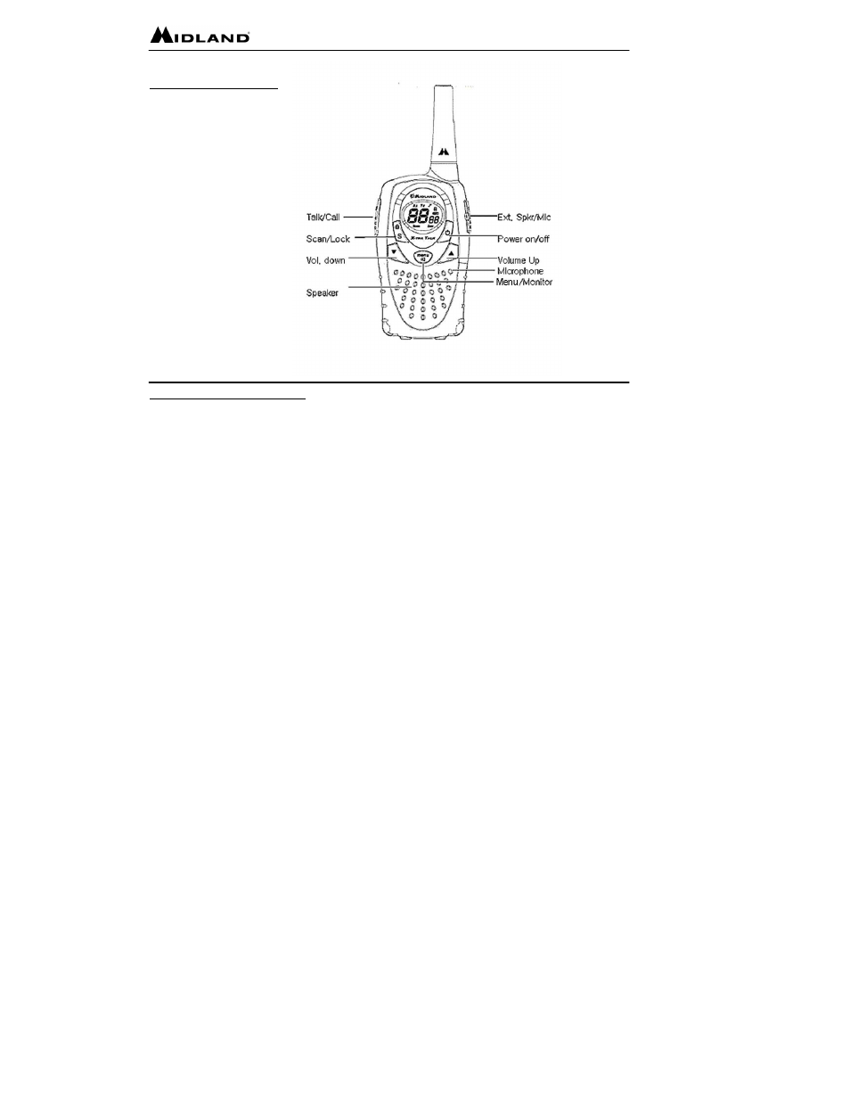 MIDLAND LXT300/315 User Manual | Page 6 / 24