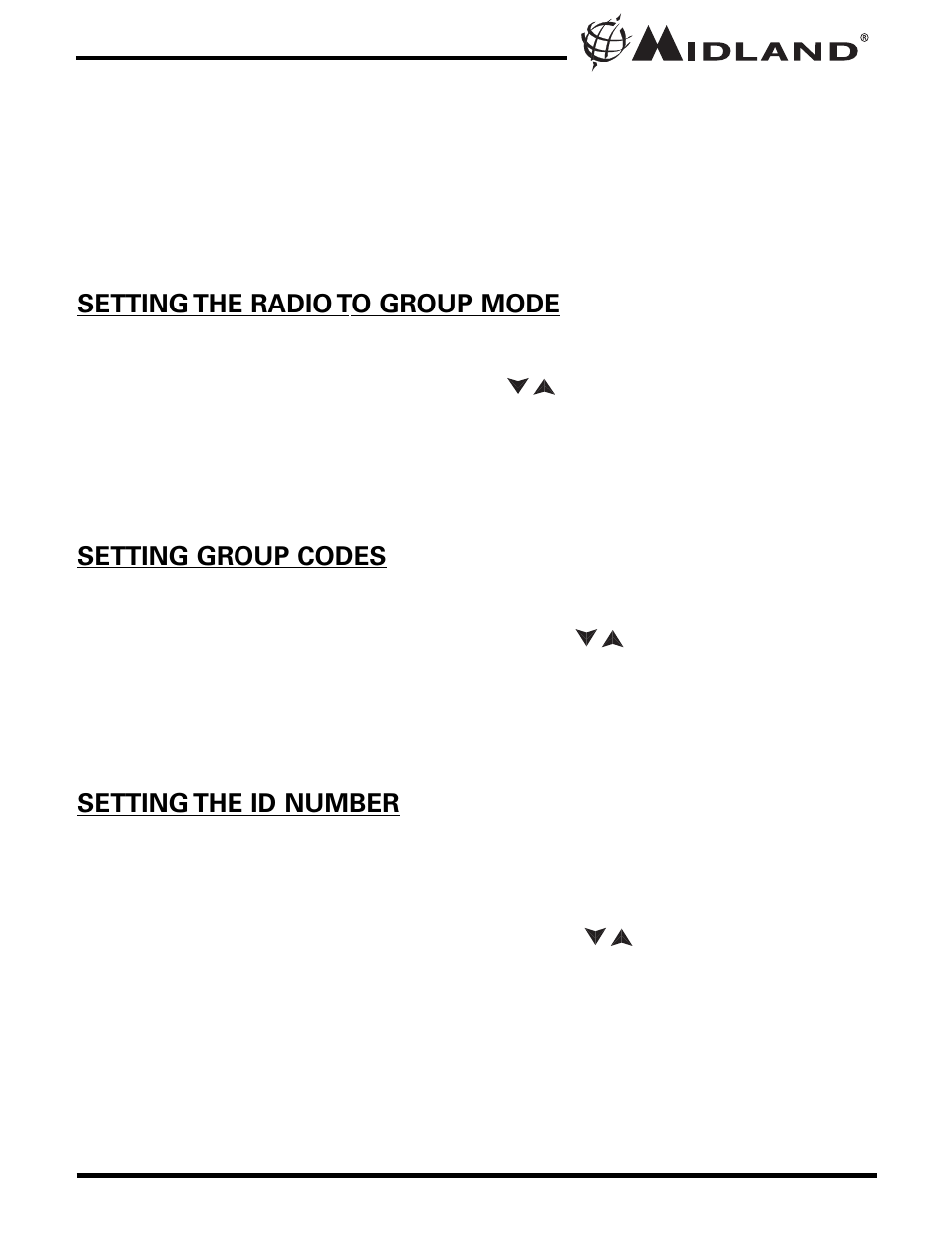 MIDLAND GXT1000 series User Manual | Page 12 / 28