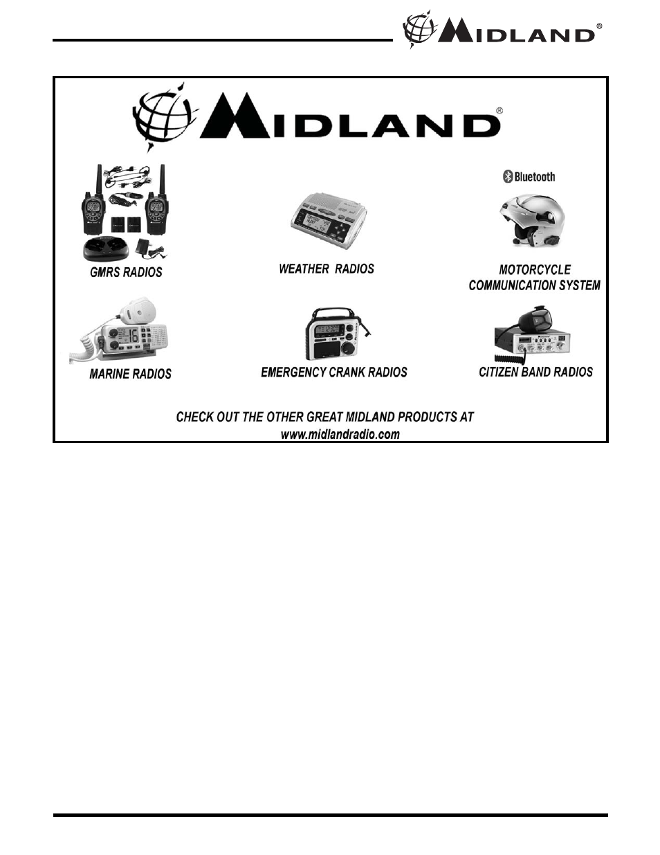 MIDLAND GXT1000 series User Manual | Page 24 / 28