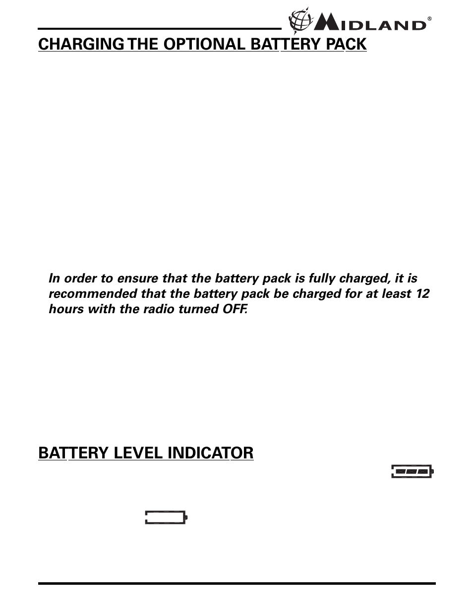 MIDLAND GXT1000 series User Manual | Page 8 / 28