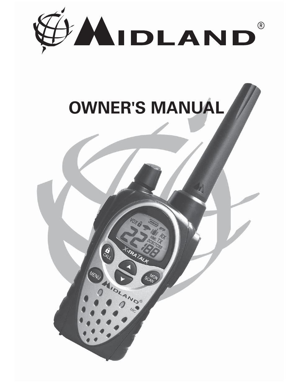 Midland Radio GXT850 User Manual | 28 pages