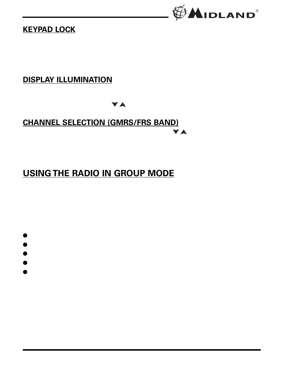 Midland Radio GXT850 User Manual | Page 11 / 28
