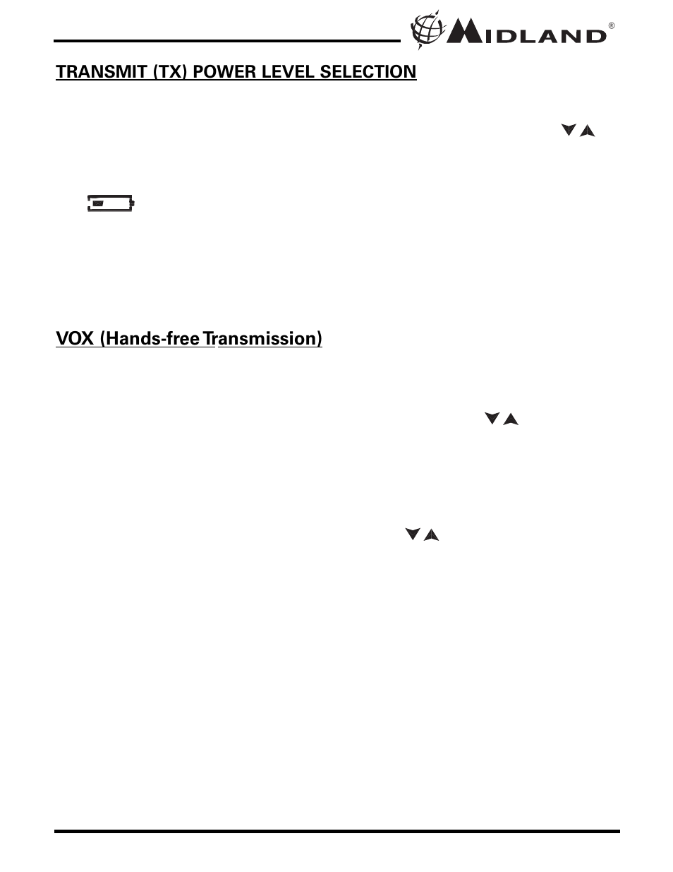 Midland Radio GXT850 User Manual | Page 15 / 28