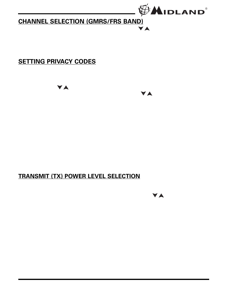 Midland Radio LXT420 User Manual | Page 10 / 24