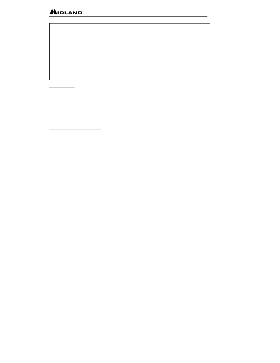 Midland Radio G-225 User Manual | Page 2 / 24