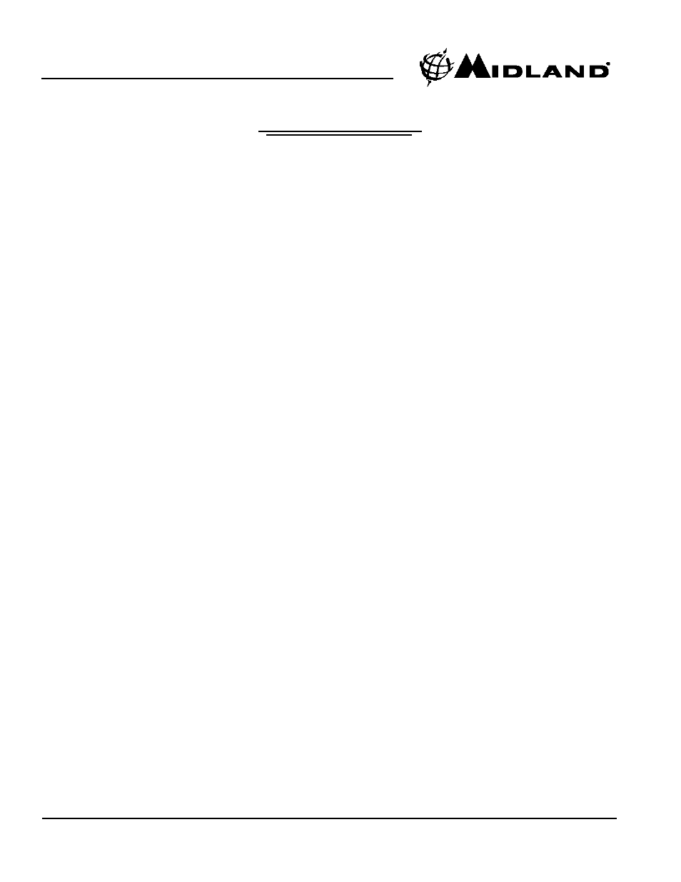MIDLAND RG1 User Manual | Page 2 / 26
