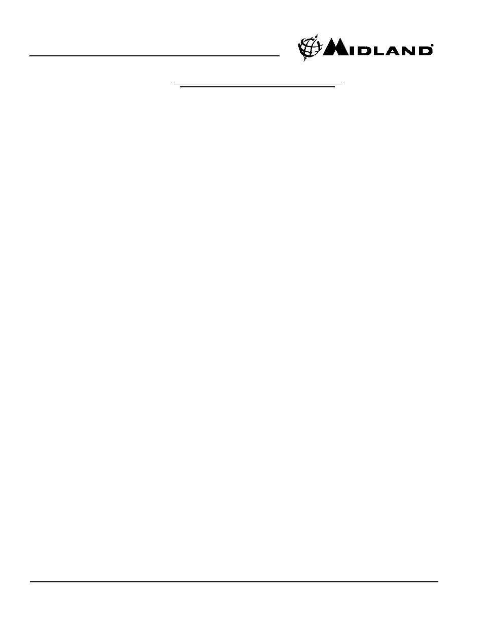 Limited warranty | MIDLAND RG1 User Manual | Page 23 / 26