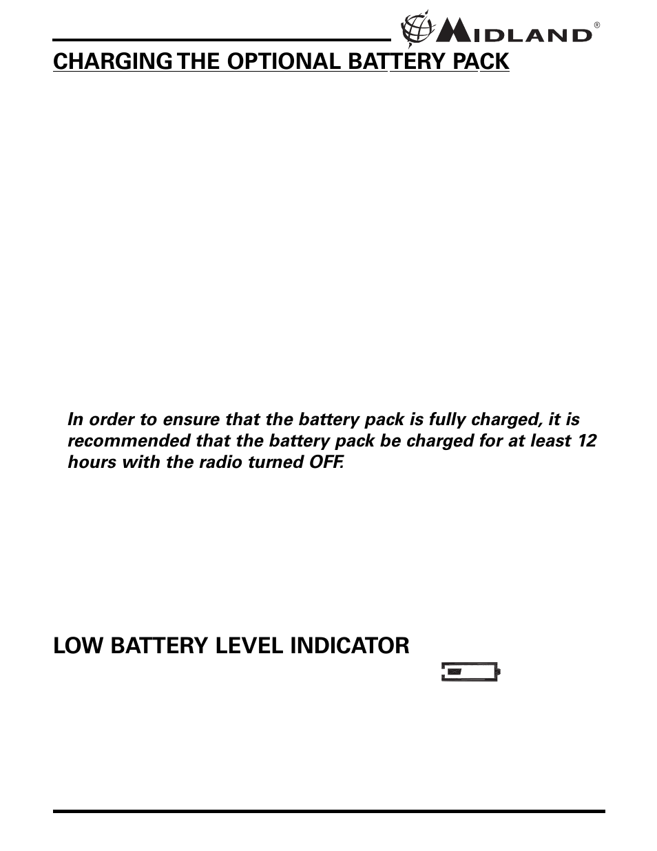 MIDLAND LXT340/345 User Manual | Page 7 / 20